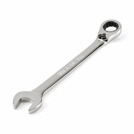 TEKTON 1 Inch Reversible 12-Point Ratcheting Combination Wrench WRC23325